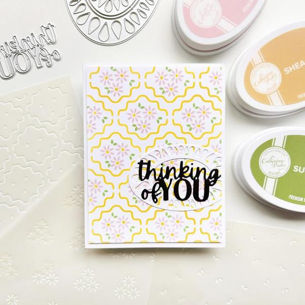 Thumbnail: Catherine Pooler Thoughtful Blossoms Layered Stencils