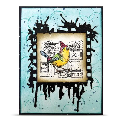 Thumbnail: AALL And Create A6 Photopolymer Clear Stamp Set Song from Torino