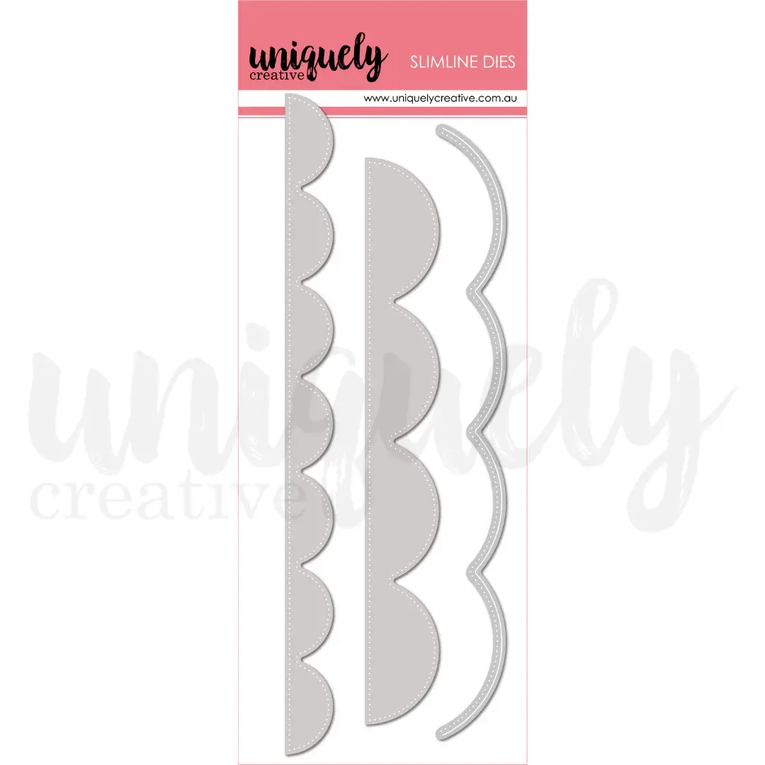 Uniquely Creative Oversized Scallop Strip Die