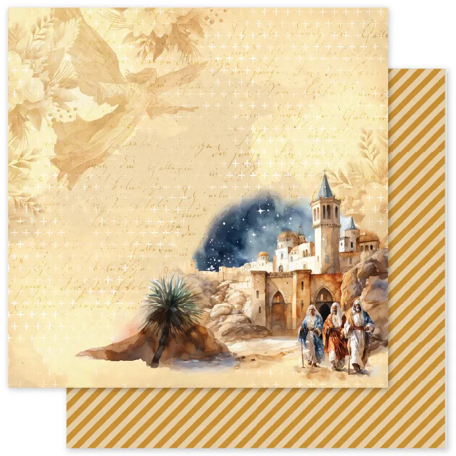 Thumbnail: Paper Rose Studio Joy to the World 12x12 Paper Collection 35503