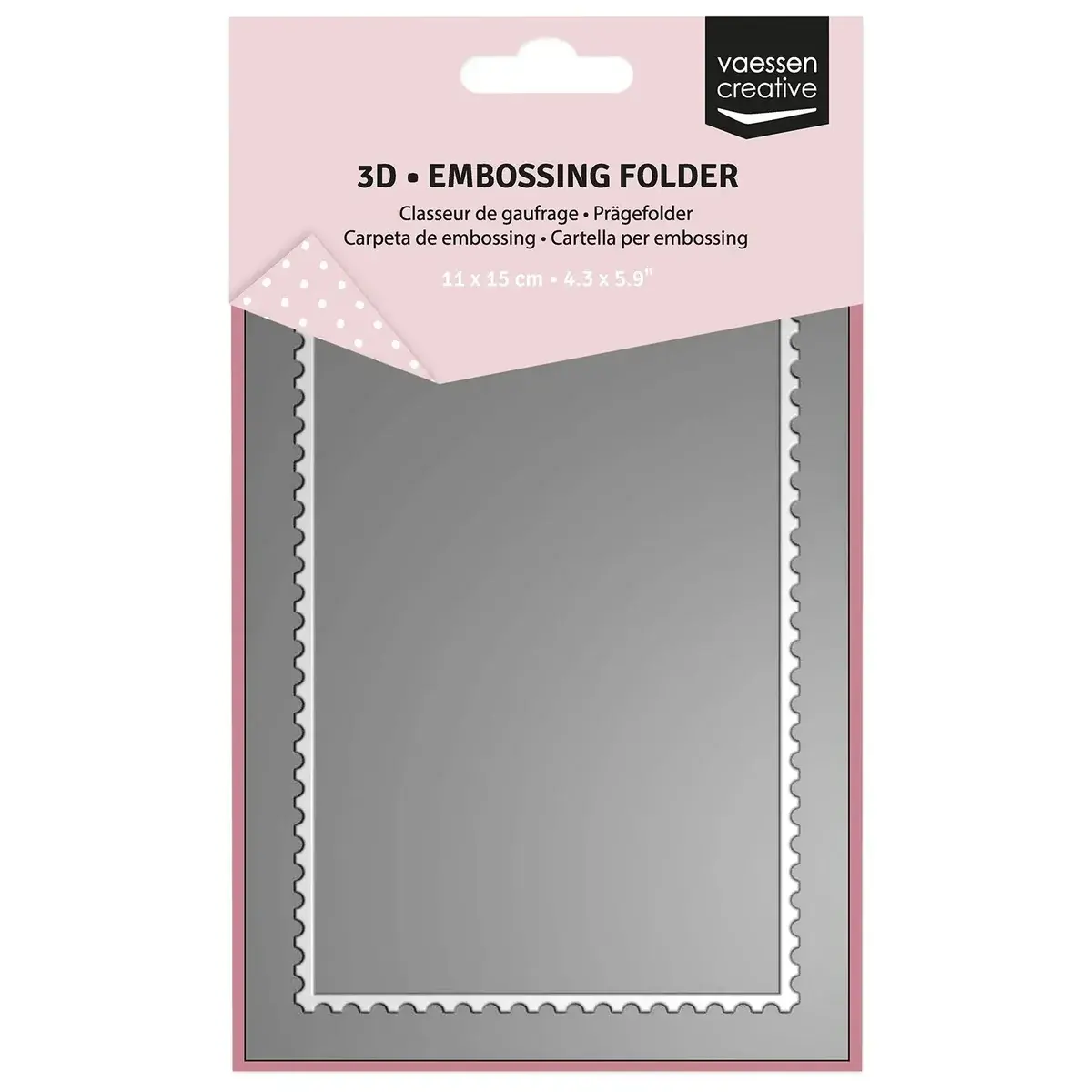 Vaessen Creative • 3D Embossing Folder Stamps 11x15cm