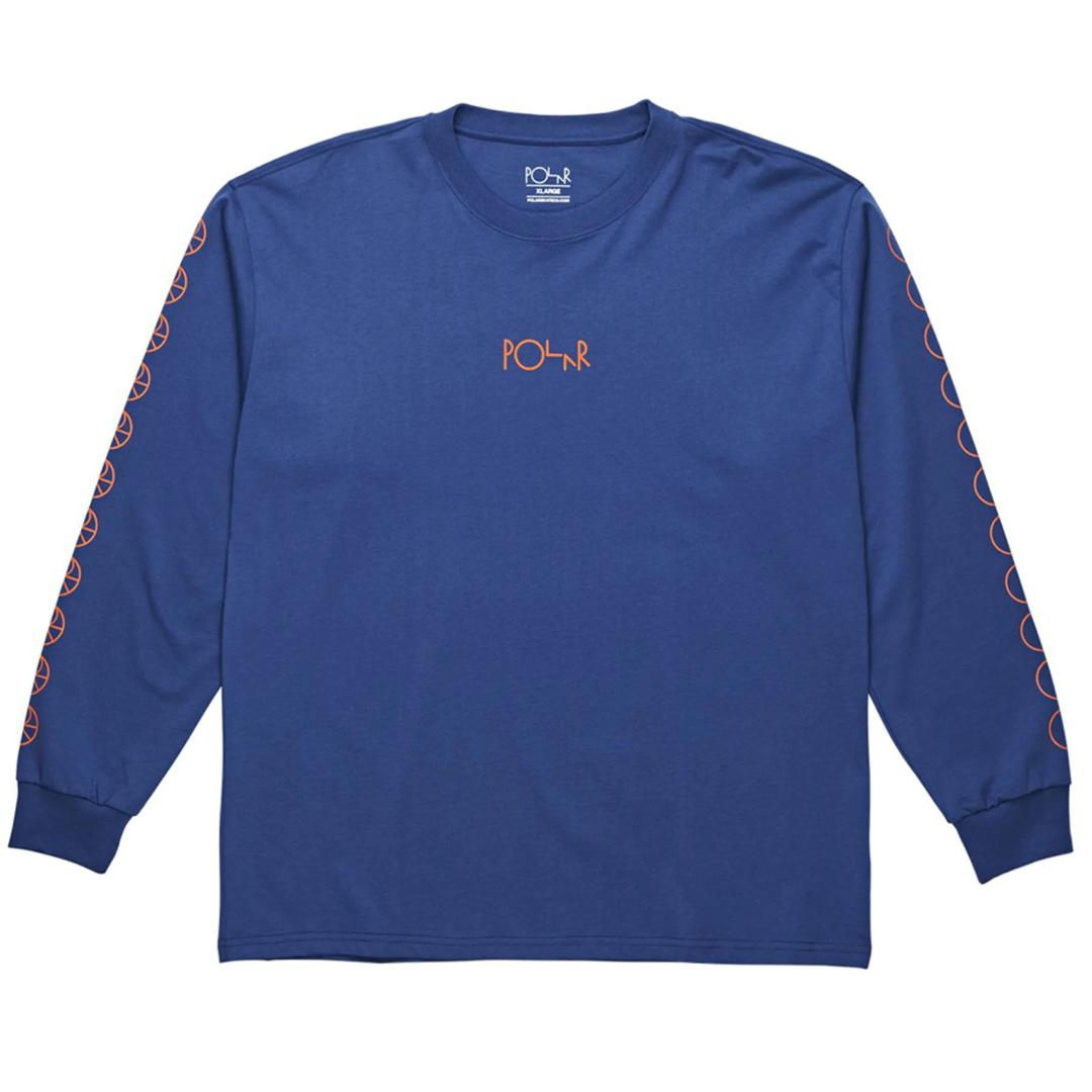 Polar Racing Longsleeve Tee Blue
