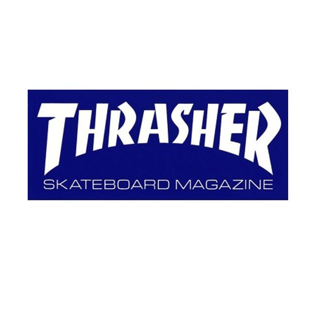 Thrasher Rectangle - Blue
