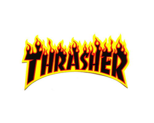 Thrasher Flame - Yellow