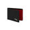 Thumbnail: DIME LEATHER BIFOLD WALLET BLACK/CHERRY