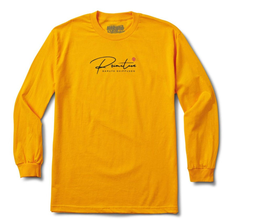Primitive X Naruto Know Pain Long sleeve tee - Gold