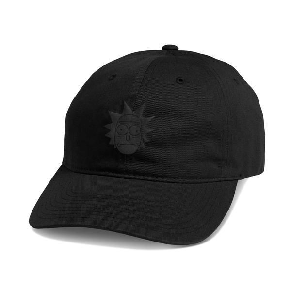 Primitive X Rick and Morty Puff Hat - Black