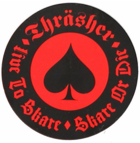Thrasher Circle Logo - Red