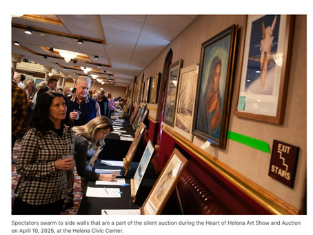 Night of many colors: Heart of Helena Art Show and Auction helps area nonprofits