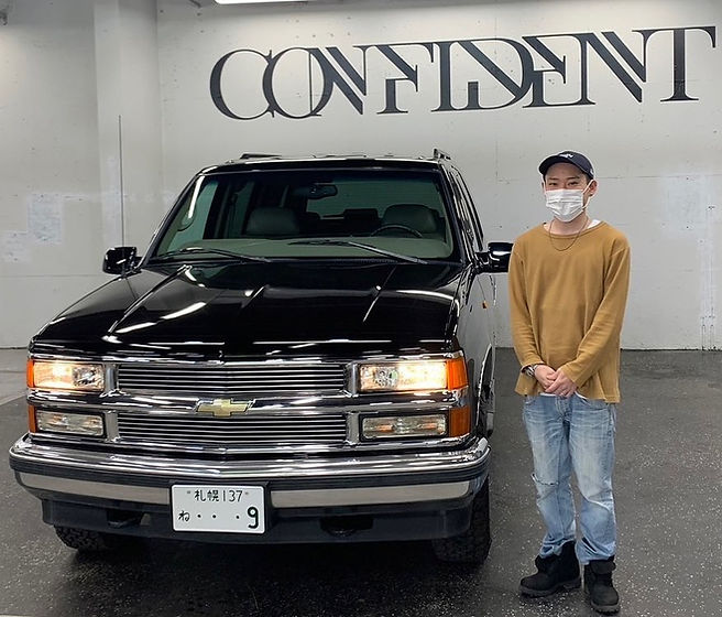北海道札幌市のA様にシボレー タホをご納車しました