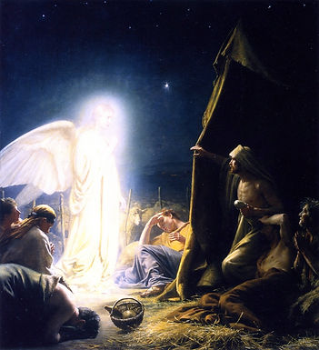 HYMN 276 God's Glory Shone in Starry Fields/Hark, the Herald Angels Sing