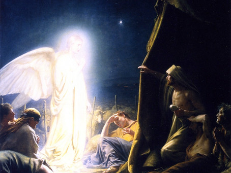 HYMN 276 God's Glory Shone in Starry Fields/Hark, the Herald Angels Sing