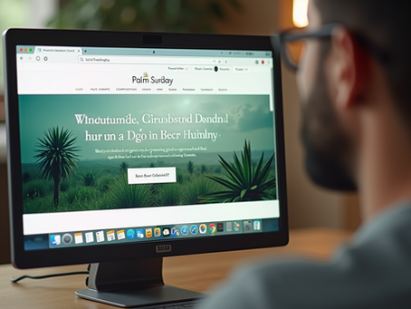 Why You Might Have Missed Our Palm Sunday Blog Update