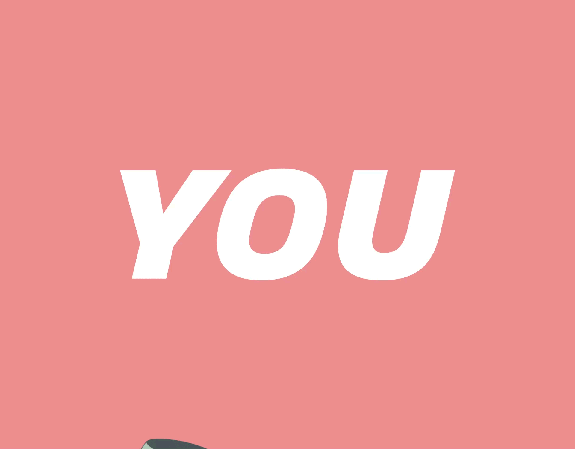 You