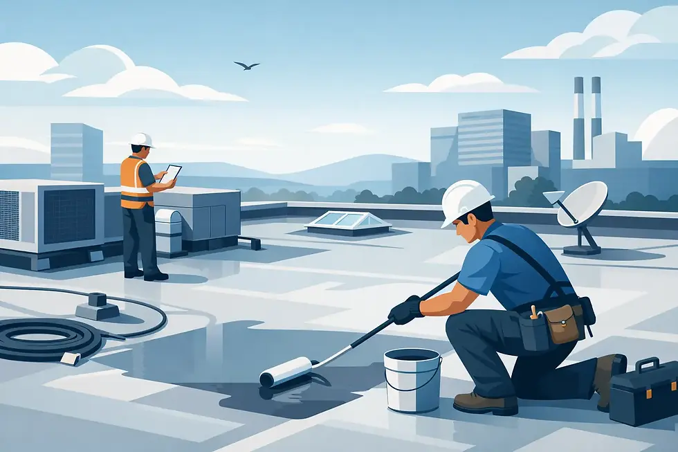 Guide to Commercial Flat Roof Maintenance