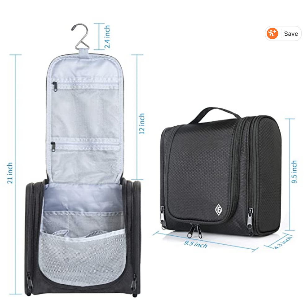 John Creel III - Travel Toiletry Bag