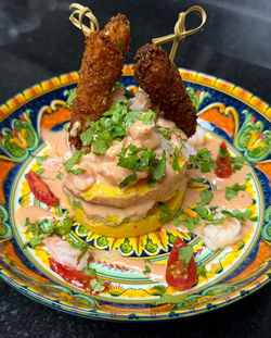 Causa de Langostinos