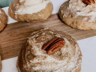 Fran's Carrot Cake Cookies 3.20 Say Goodnight, Gracie