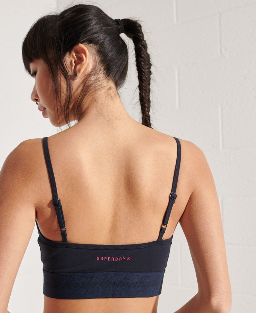 Thumbnail: Brassière Superdry - M - bleu marine éclipse