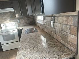 Kitchen backsplash