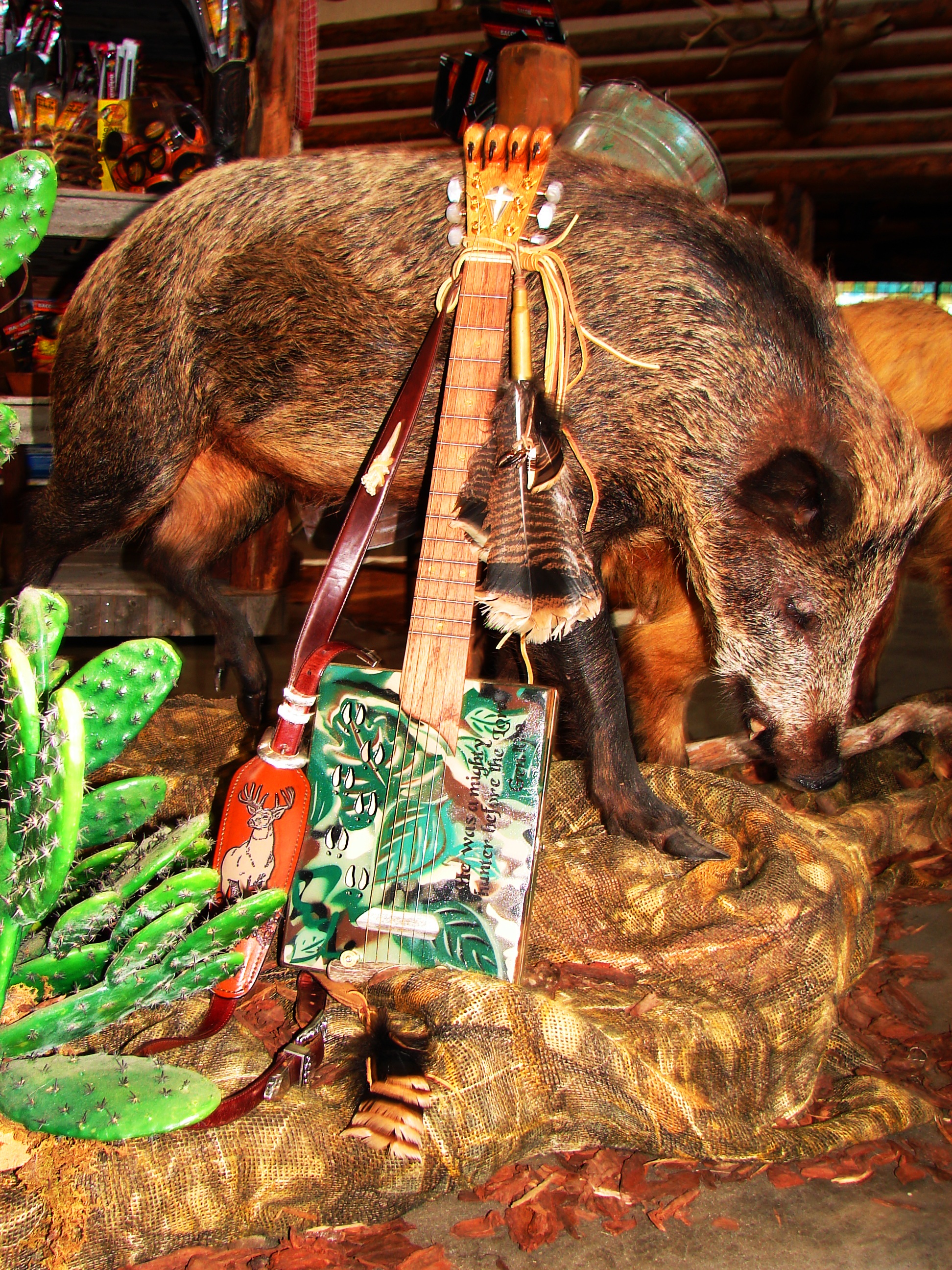 The Hunter with Boar