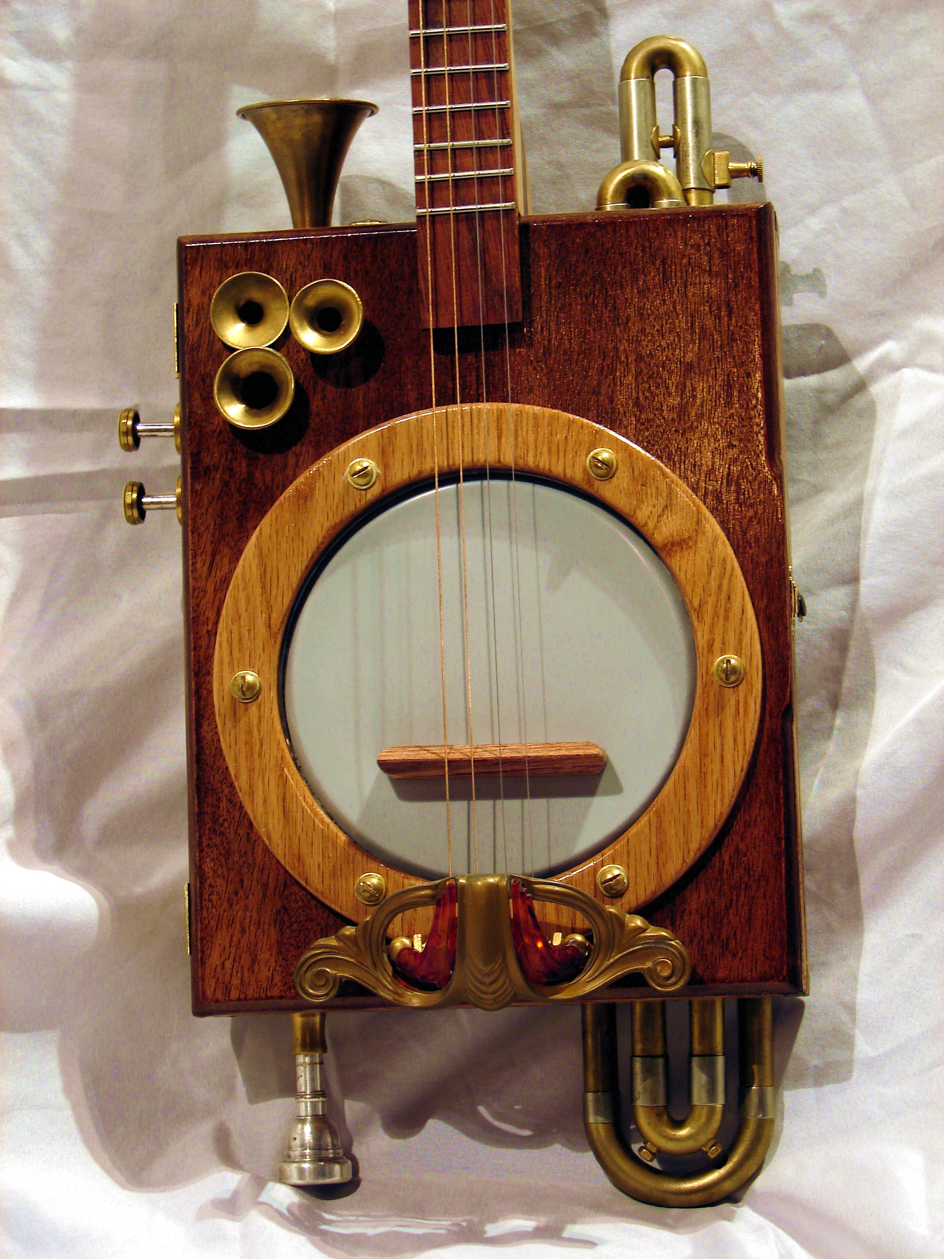 Banjo head/resonator