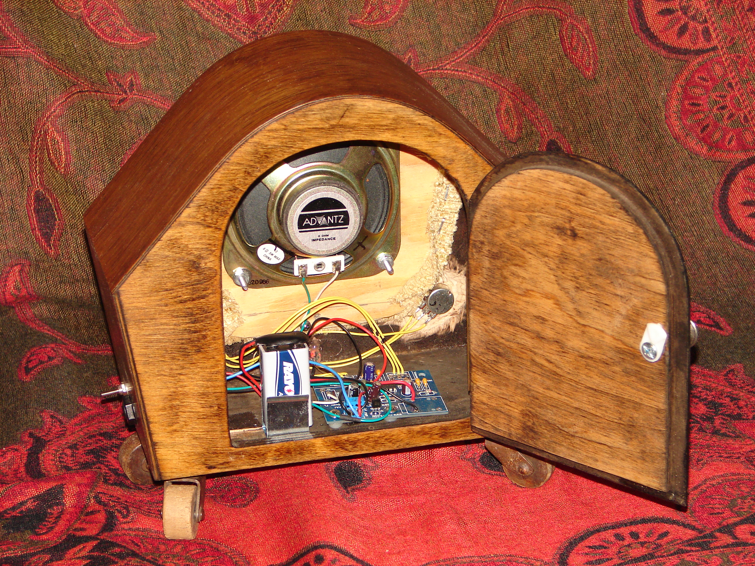 Small Clock Amp (Rear)