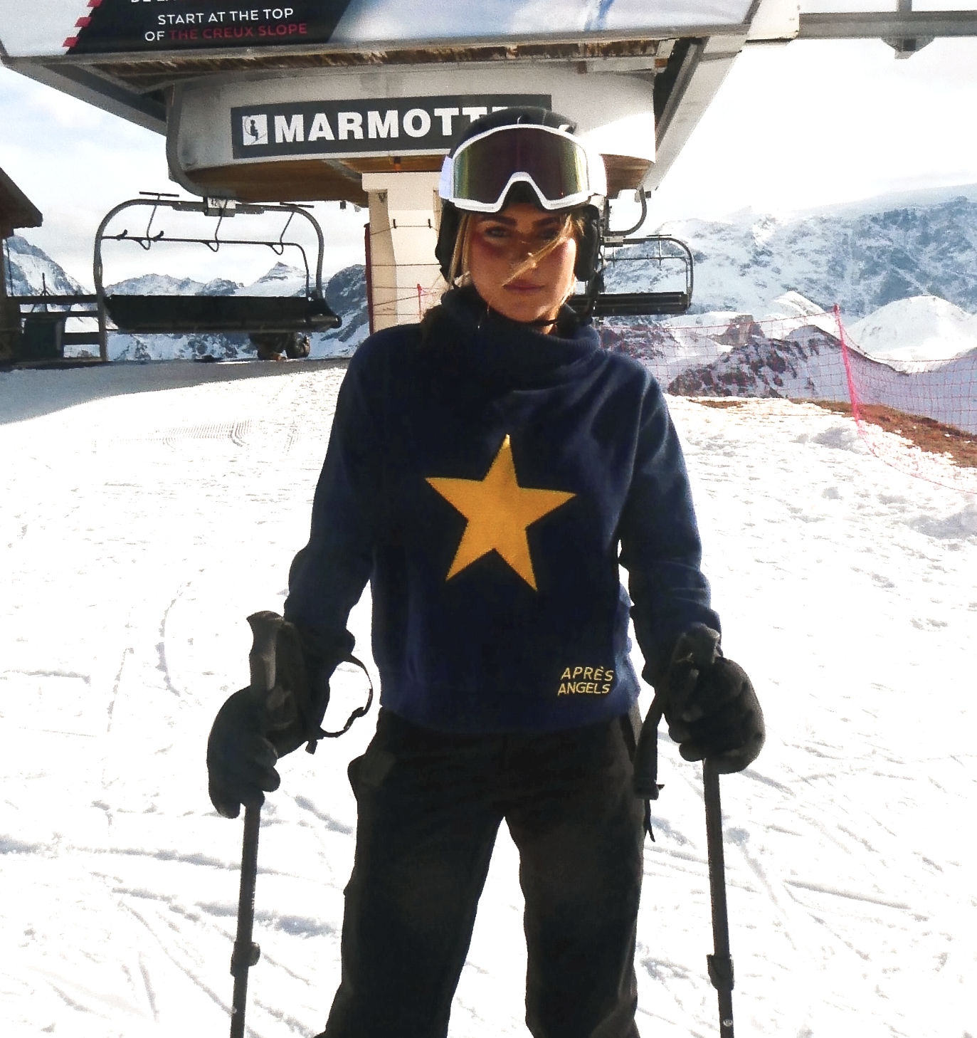 'GET PISTE' Knit