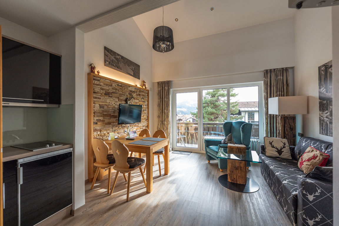 Cozy apartment with mountain views