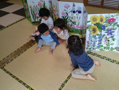 🌼今日の保育室🌼
