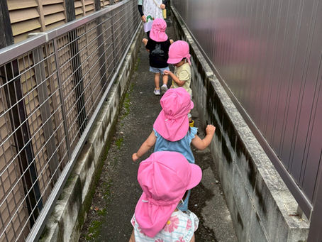 雨あがりの散歩♪