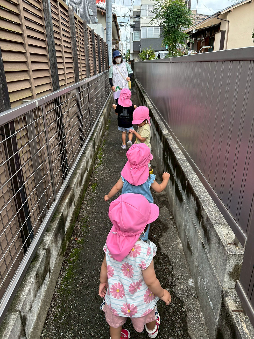 雨あがりの散歩♪