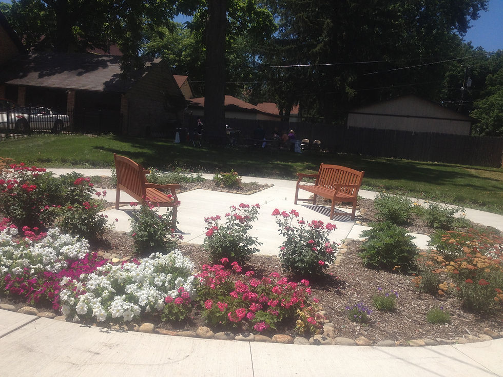 Walking garden