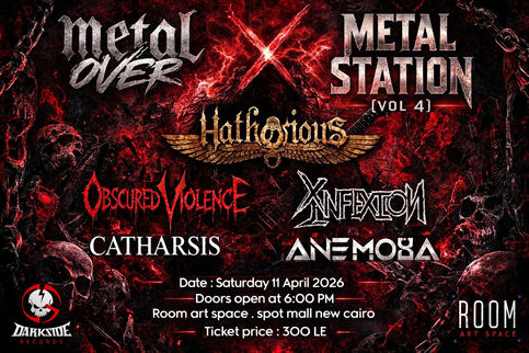 METAL OVER EGYPT 5 - Line Up