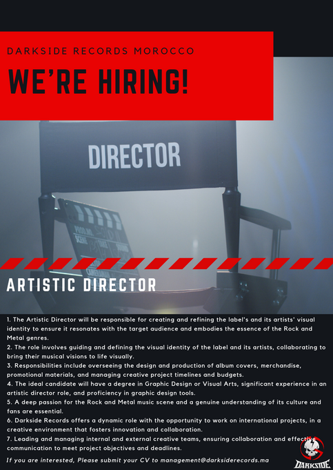 Darkside Records is hiring