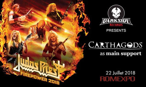 Guess what...Carthagods as main support for Judas Priest this Summer!!!