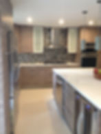After Kitchen Island and Floor