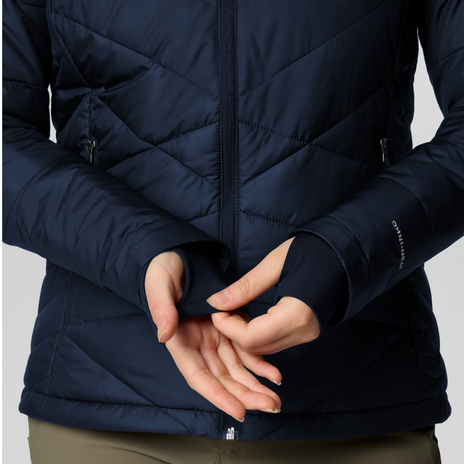 CASACA CON CAPUCHA Y AISLAMIENTO HEAVENLY™ - AZUL