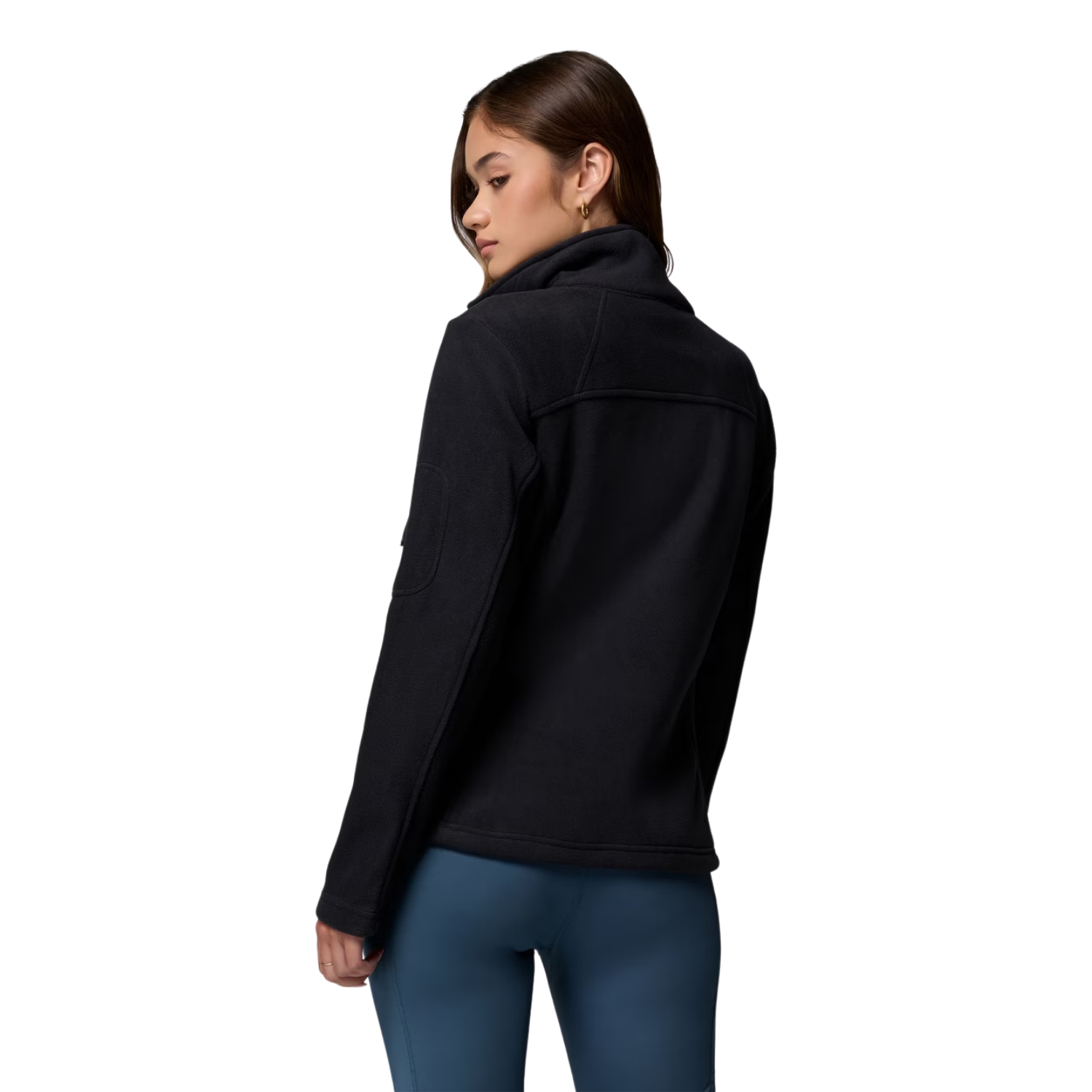 POLAR CON CREMALLERA COMPLETA FAST TREK II - NEGRO