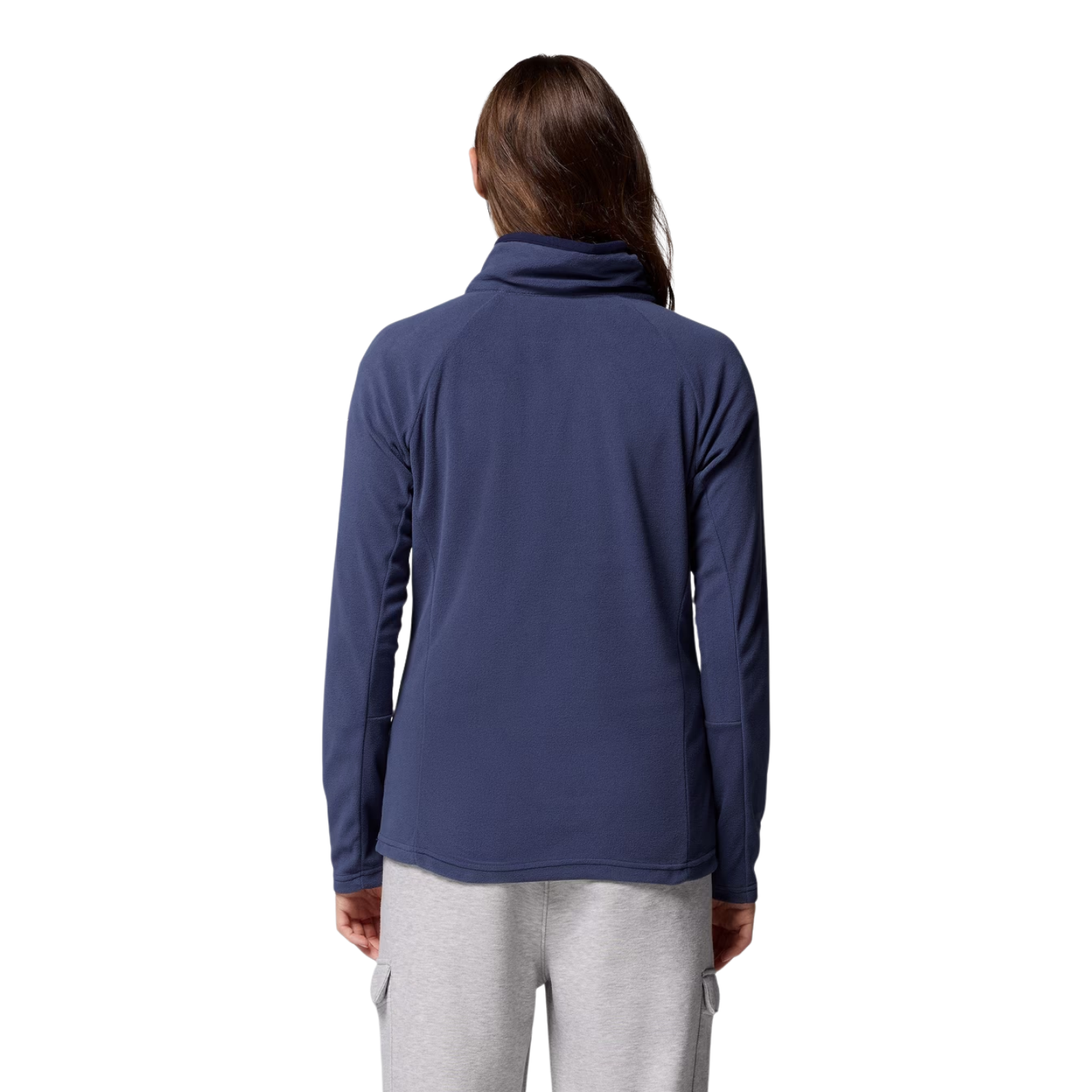 POLAR PARA MUJER GLACIAL IV CON MEDIA CREMALLERA - AZUL