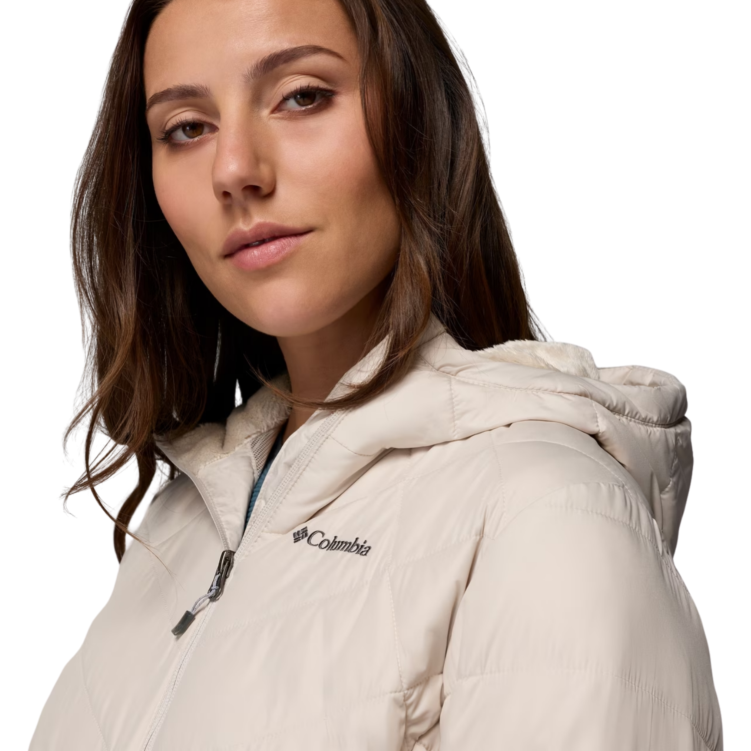 CASACA CON CAPUCHA Y AISLAMIENTO HEAVENLY™ - BEIGE