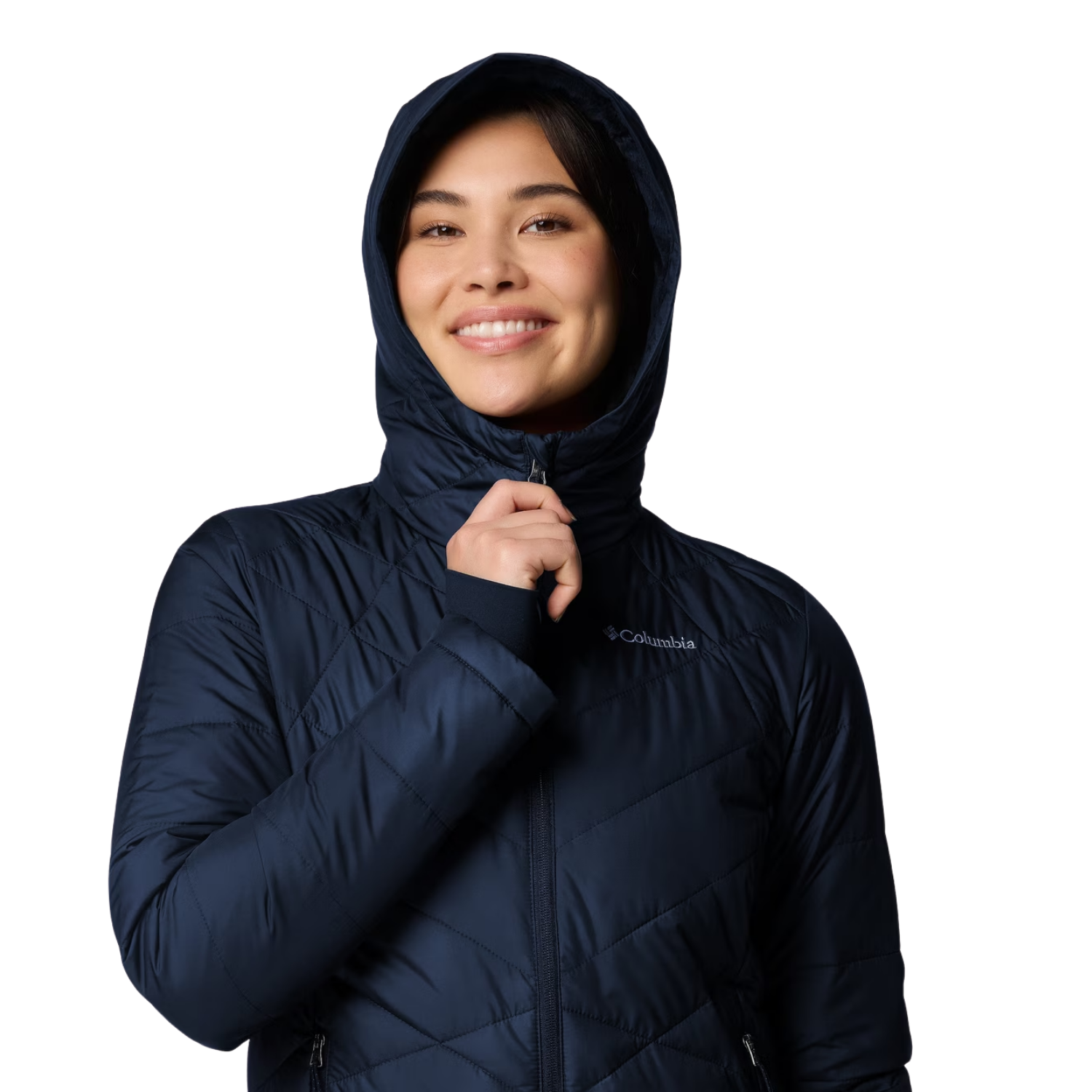 CASACA CON CAPUCHA Y AISLAMIENTO HEAVENLY™ - AZUL