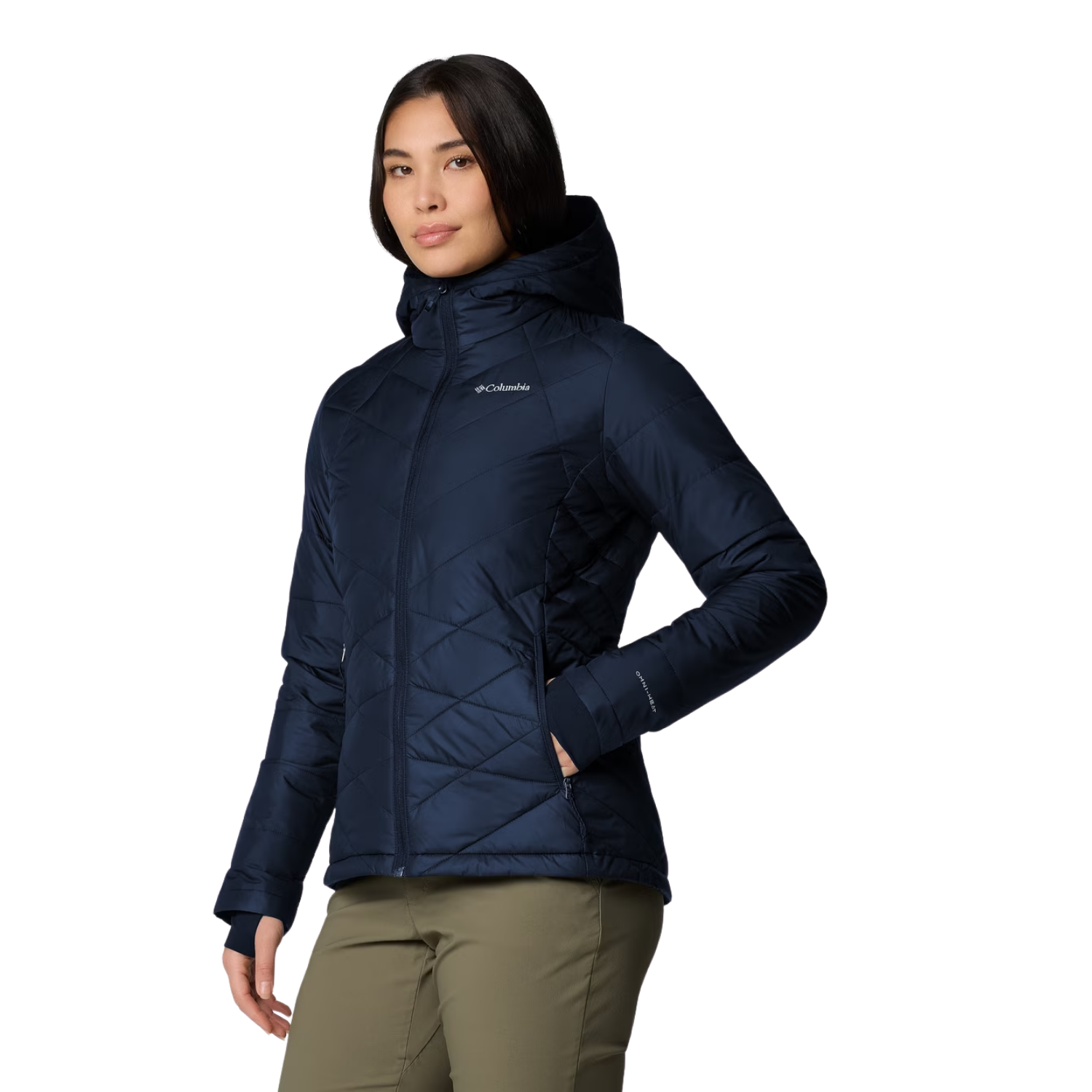 CASACA CON CAPUCHA Y AISLAMIENTO HEAVENLY™ - AZUL