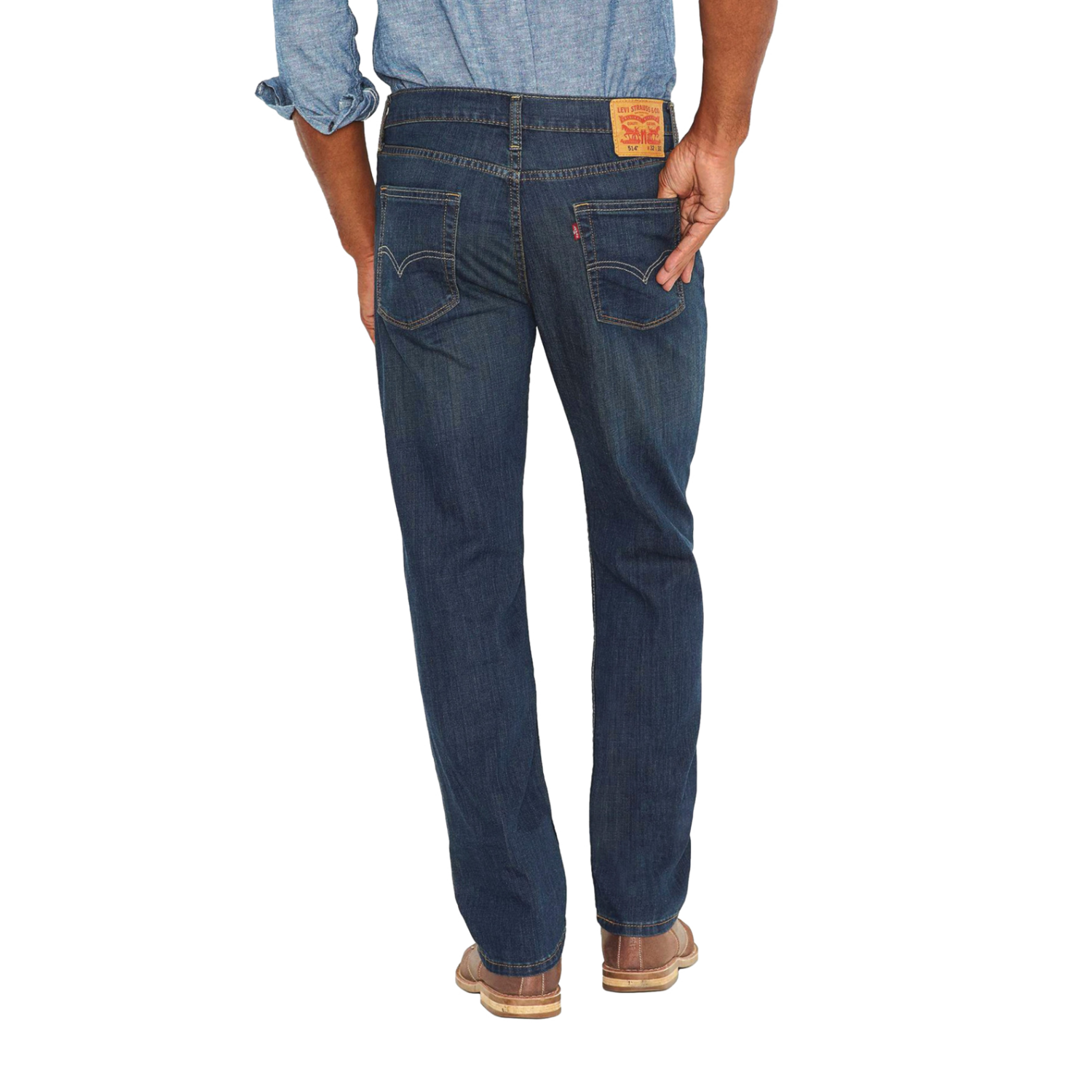 Pantalon Levis para hombre/ 514 STRAIGHT COVERED UP