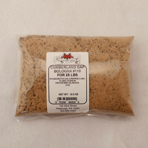 Cumberland Gap Bologna Seasoning 110 12.5oz. Pghspice