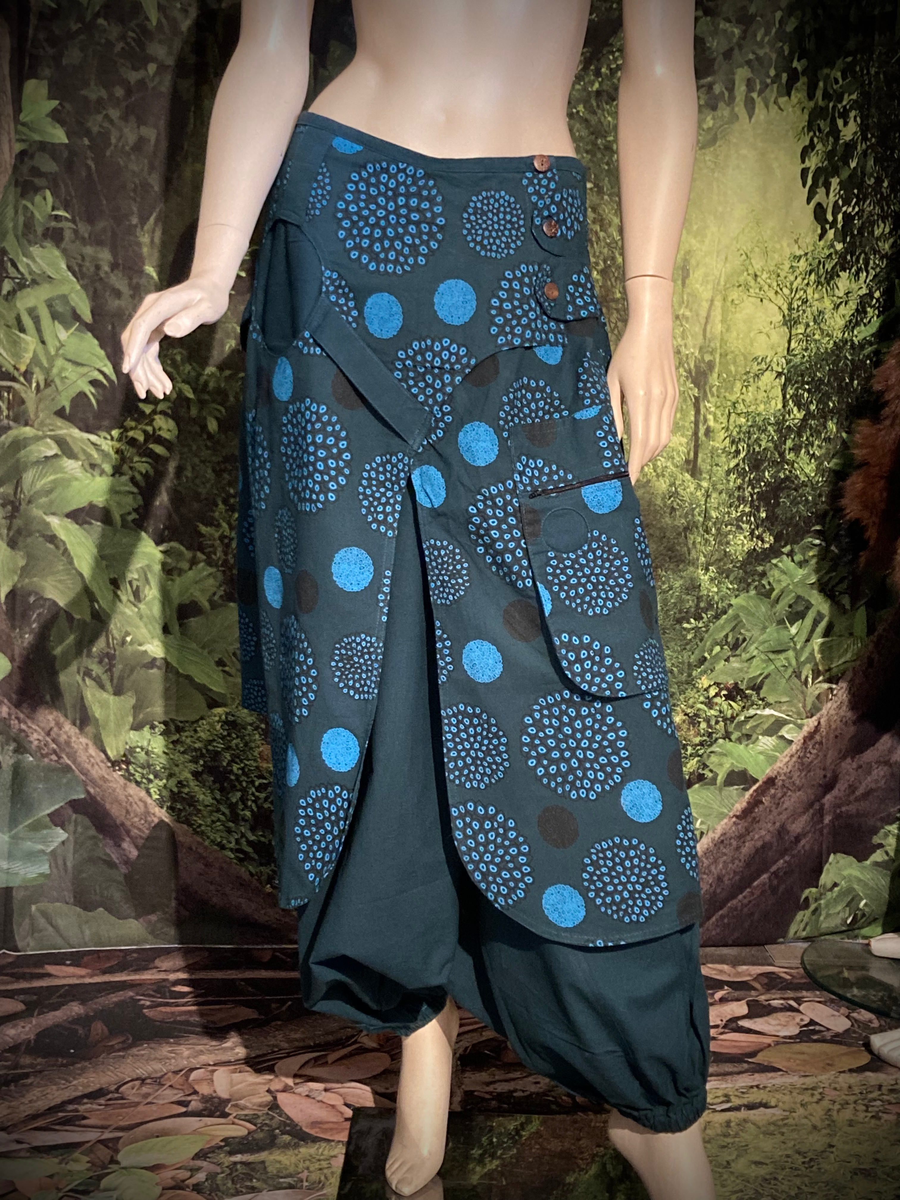 Wrapped Afghan pants