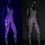Thumbnail: Bodysuit UV Pink/blue