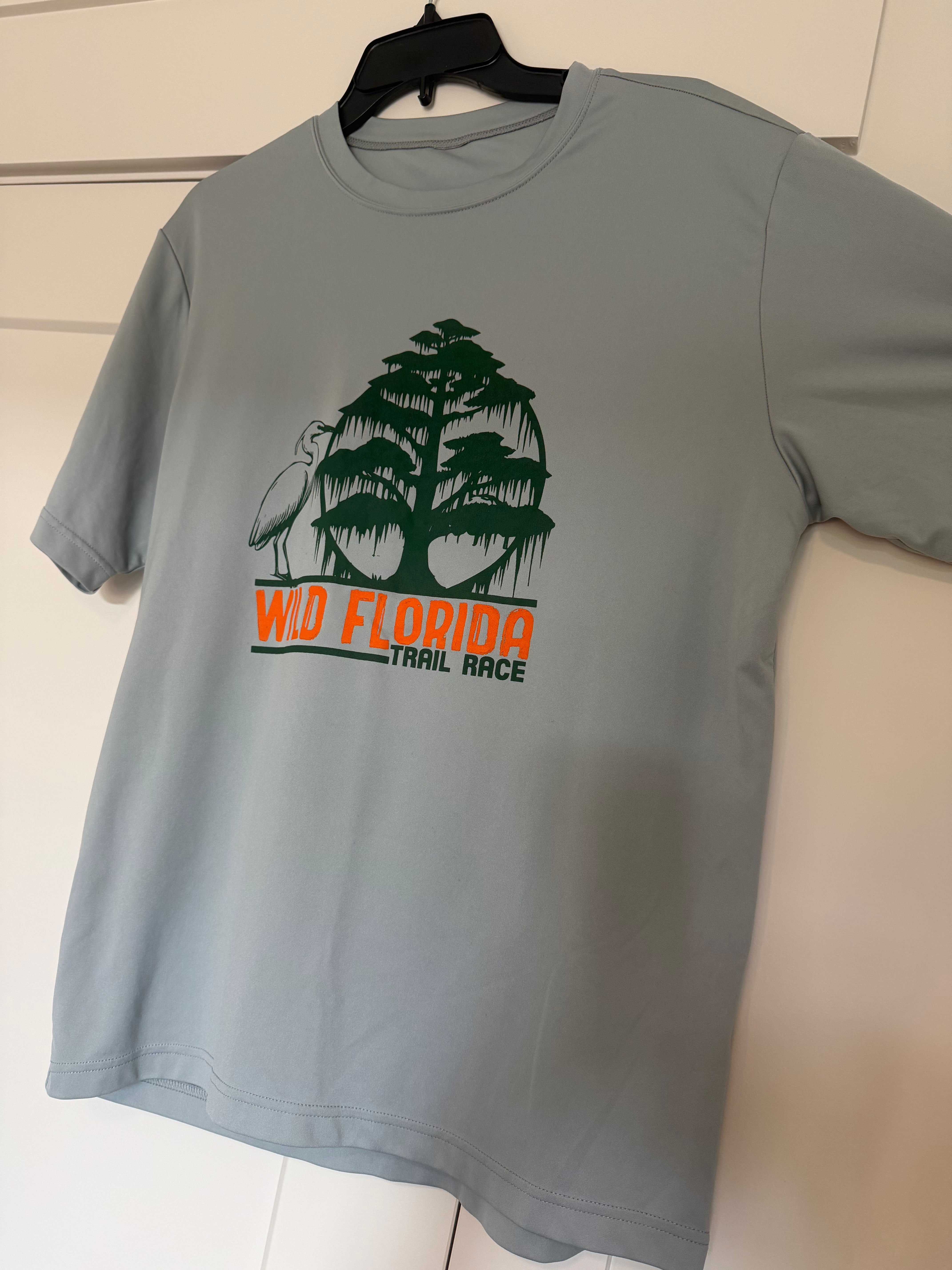 Wild Florida Gray Tech T-Shirt