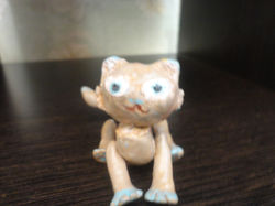 котёнок из глины