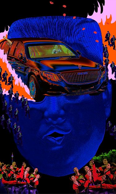 Dayday Key, 祁天天,Boy and Mercedes, 男孩和奔驰